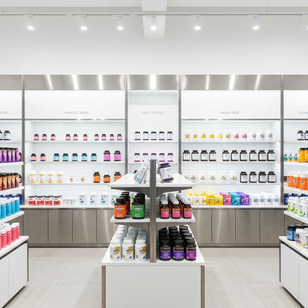 Nutrition-focused store concept
